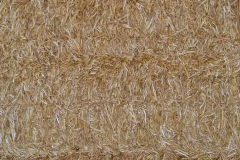Chatai mats: a close up of a pile of hay